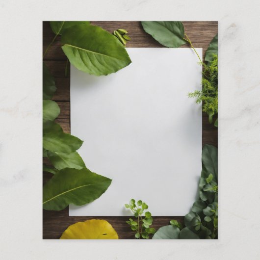 自然の静穏 チラシ (正面)