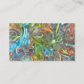 自然の顔 名刺 (正面)