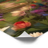 自然の風景と湖の他のコテージ-4455 ポスター (コーナー)