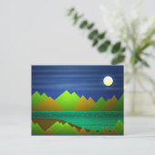 自然の風景ポストカード ポストカード (スタンド正面)