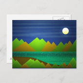 自然の風景ポストカード ポストカード (正面/裏面)