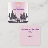 自然の風景メモカード ノートカード (正面/裏面)