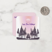 自然の風景メモカード ノートカード (正面/裏面インサイチュ)