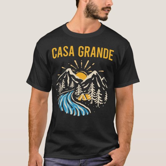自然の風景 カサグランデ Tシャツ (正面)