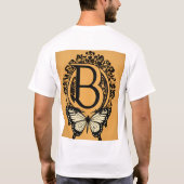 自然の飛翔美 Tシャツ (裏面)