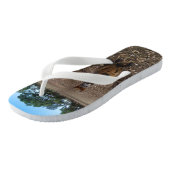 「自然の饗宴：ワラビーのおやつのときの休憩」 ビーチサンダル (アングル)