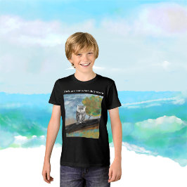 自然の驚異 シーズンオウルペインティング トライブレンドTシャツ