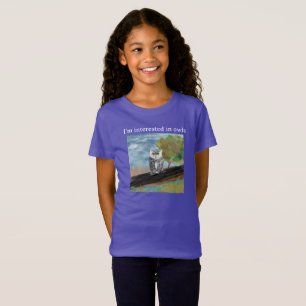 自然の驚異 シーズンオウルペインティング Tシャツ