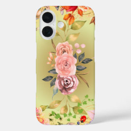 自然の魅力で電話スタイルを開花しよう」 iPhone 16ケース