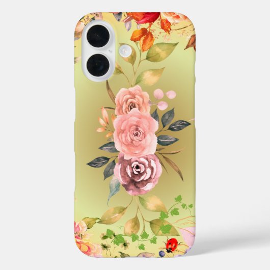 自然の魅力で電話スタイルを開花しよう」 Case-Mate iPhoneケース (裏面)
