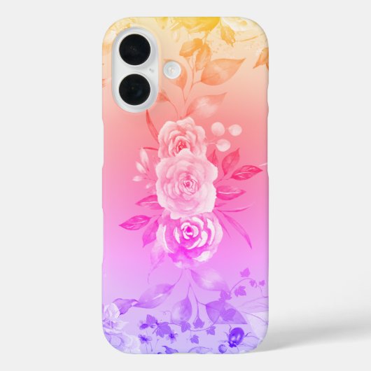 自然の魅力で電話スタイルを開花しよう」 Case-Mate iPhoneケース (裏面)