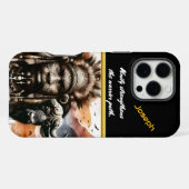 自然の魔法との戦士の絆 iPhoneケース (裏面横)