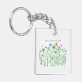 自然の魔法はどこにでもある キーホルダー (正面左)