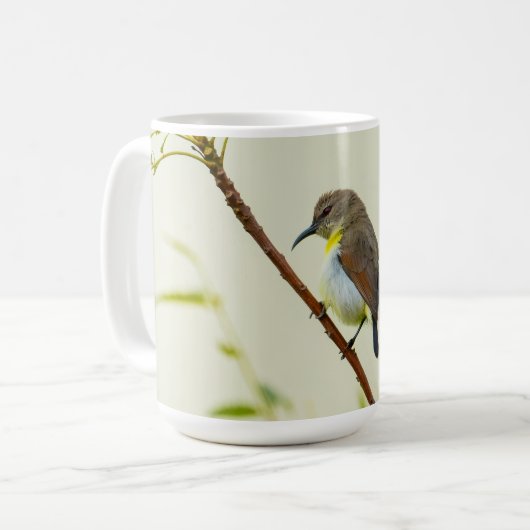 自然の鳥マグカップ コーヒーマグカップ (正面左)