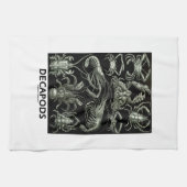 自然のDecapodsエルネストHaeckel Artforms キッチンタオル (横)