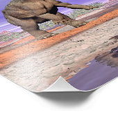 自然のNedoceratops/diceratops恐竜 フォトプリント (角)