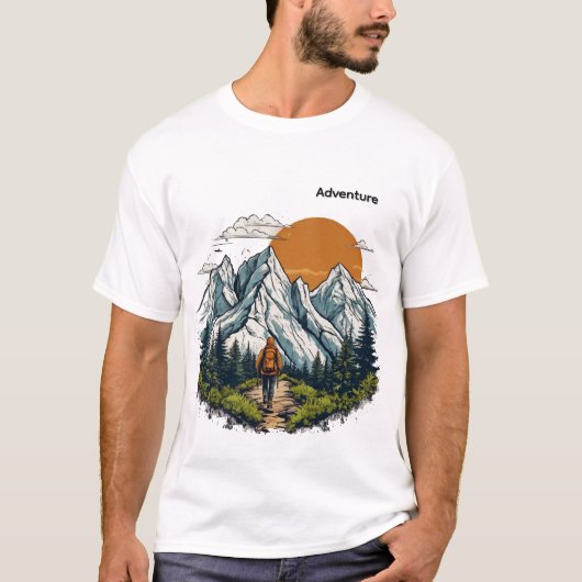 自然のTシャツ Tシャツ (正面)