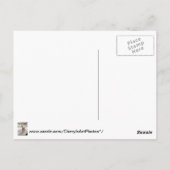 自然はがきベビーキリン歩くの写真 ポストカード (裏面)