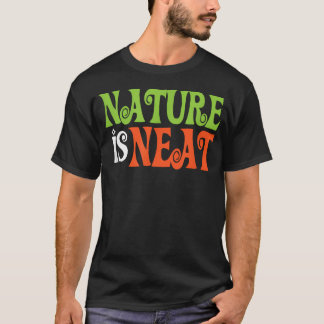 自然はきちんと Tシャツ