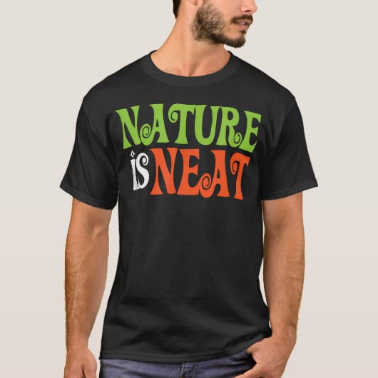 自然はきちんと Tシャツ (正面)