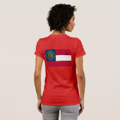 自然はグルジアに住んでいる！ Tシャツ (裏面フル)