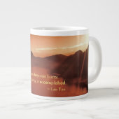 自然はジャンボマグカップを急がない ジャンボコーヒーマグカップ (正面右)