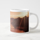 自然はジャンボマグカップを急がない ジャンボコーヒーマグカップ (右)