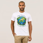 自然はヒーローを必要とする – この地球の日に1つになる。 Tシャツ (正面フル)
