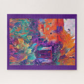 自然はブルガリアのバイバント色の家を主張する ジグソーパズル (横)