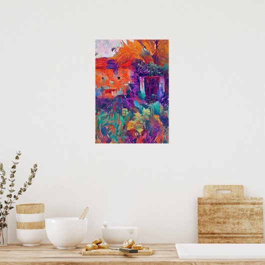 自然はブルガリアのVibant A.I家を再生する。 ポスター (キッチン)