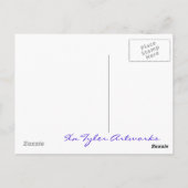 自然は古来より存在する ポストカード (裏面)