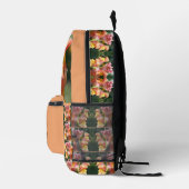 自然は急いでいない感動的引用文 プリントバックパック (右)