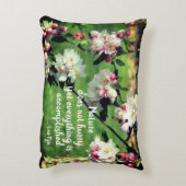 自然は急がない感動的引用文  アクセントクッション (裏面(縦))