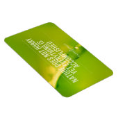 自然は急がない |感動的引用文 マグネット (右側)