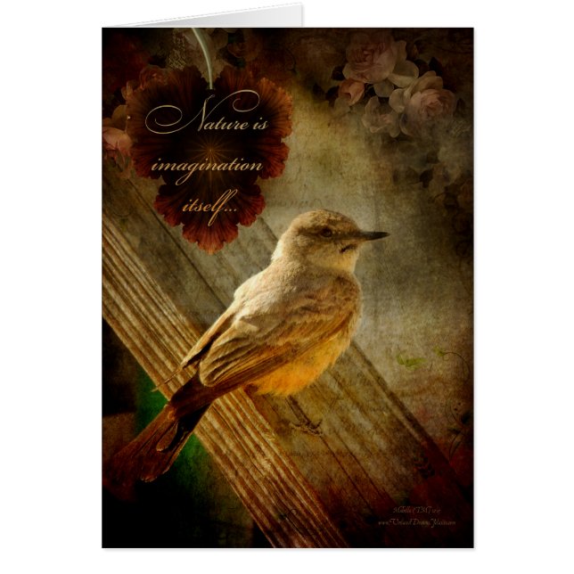 自然は想像力 (正面)