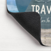 自然は旅行の引用文 マウスパッド (コーナー)