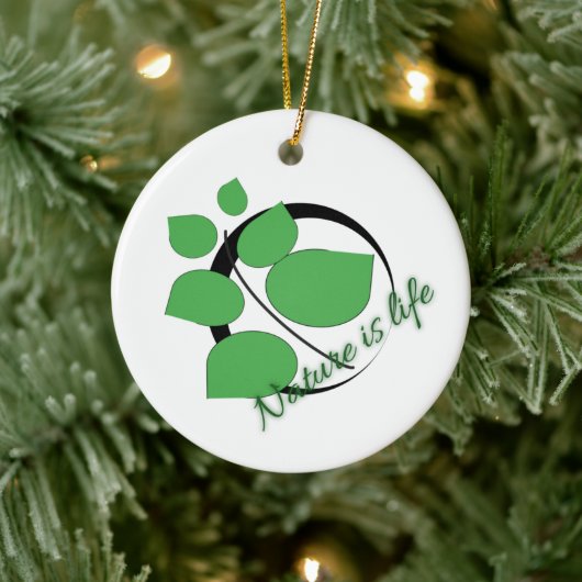 自然は生命オーナメント セラミックオーナメント (ツリー)