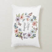 「自然は癒し」 アクセントクッション (裏面(縦))