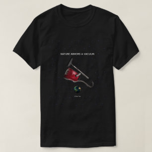 自然は真空を嫌う – MisterPシャツ Tシャツ