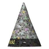 自然は石の地質学の花こう岩のパステルをあらゆる文字可能にします パーティーハット (右)