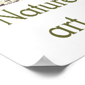 自然は神業 ポスター (角)