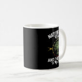 自然は私の宗教の地球は私の教会の先住民アム コーヒーマグカップ (正面右)