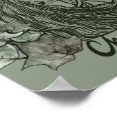 自然は私の教会のドルイド女神 ポスター (角)