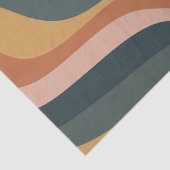 自然ぼほ抽象芸術波渦線テラコッタ  薄葉紙 (詳細)