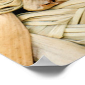 自然わら模様 ポスター (角)