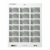 自然をテーマ ラベル (フルシート)