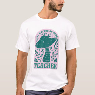 自然を先生Tシャツに Tシャツ