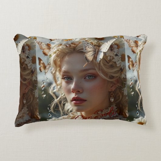 自然を定義するには、自然と一つになれ！ アクセントクッション (正面)