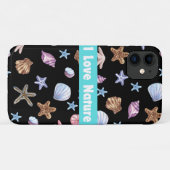 自然を愛するタイプフォントアート Case-Mate iPhoneケース (裏面(横))