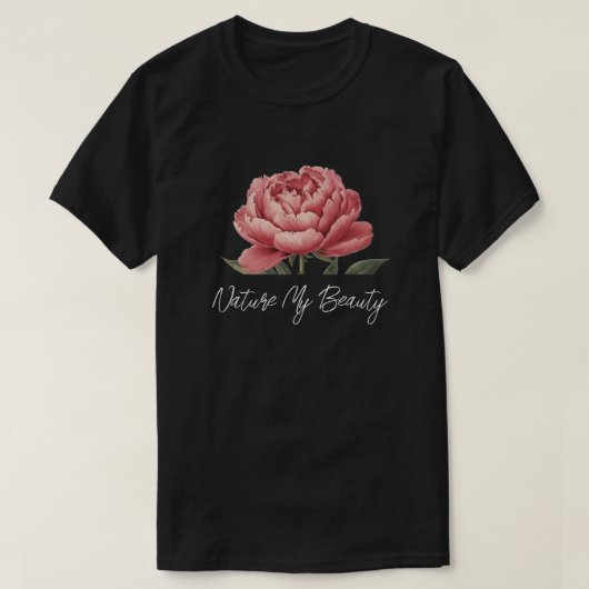 自然を愛するTシャツ Tシャツ (デザイン正面)
